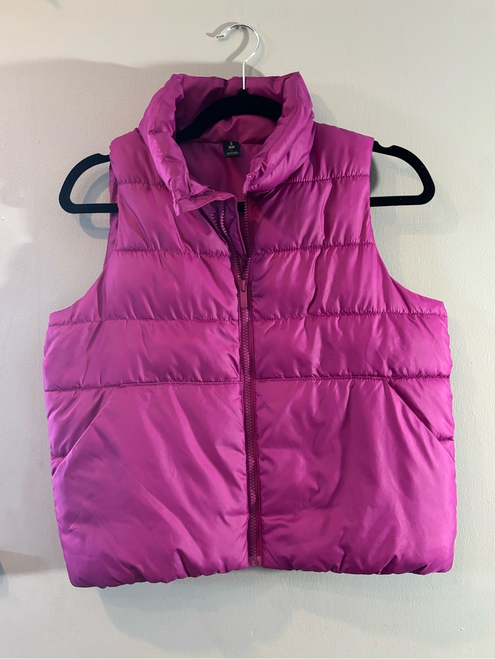 all in motion Magenta Quilted Puffer Vest